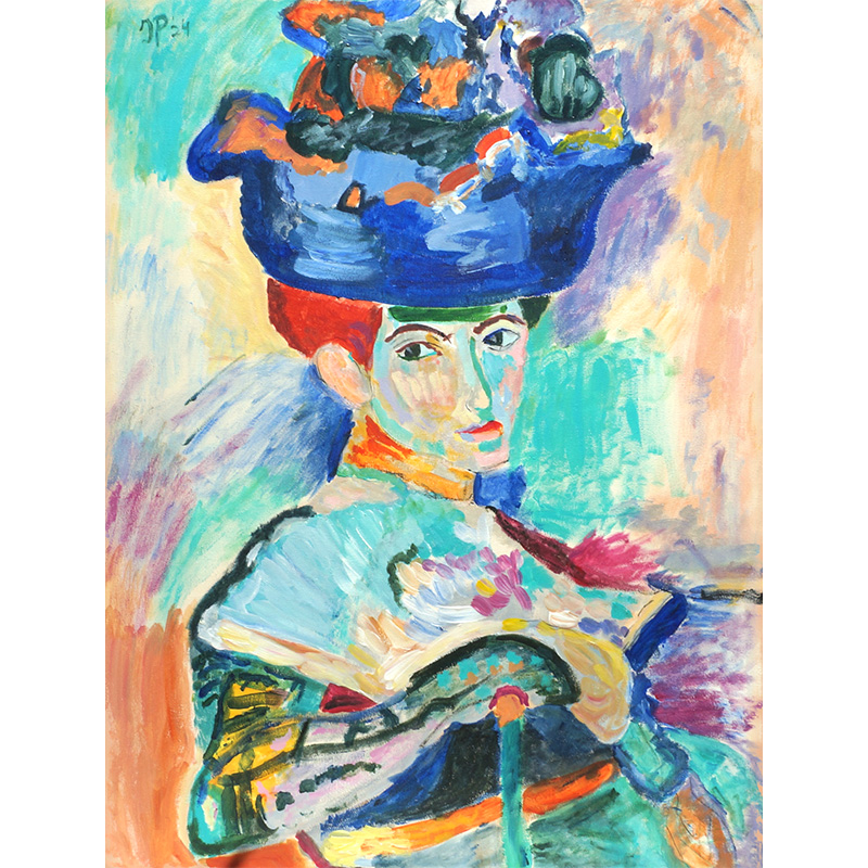 Lady with hat