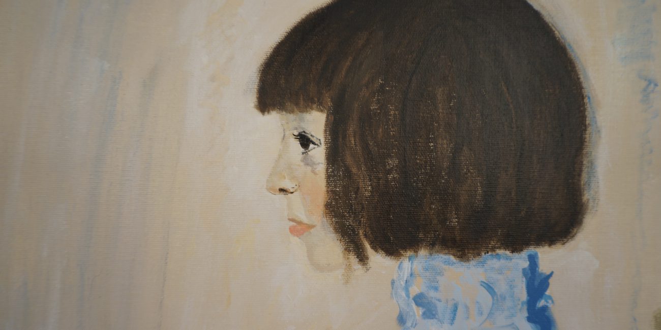 Portrait Helene Klimt closeup